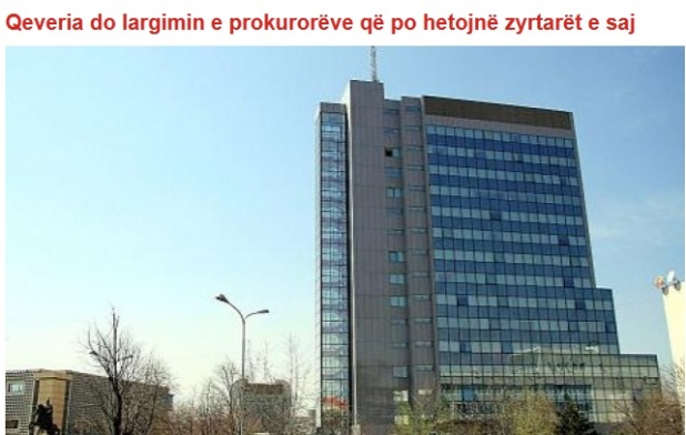 Koha: Istrage protiv kosovskih zvaničnika