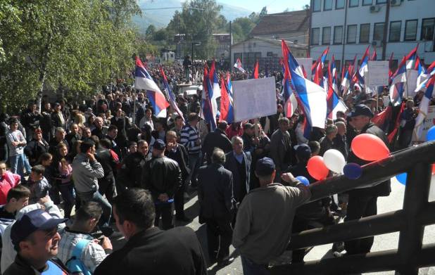 Miting “Srpske“ u Štrpcu: Obezbeđujemo opstanak Srba