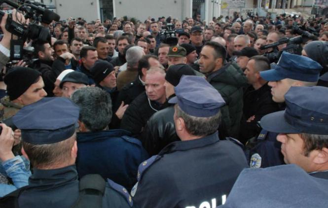 Završen protest bivših pripadnika OVK