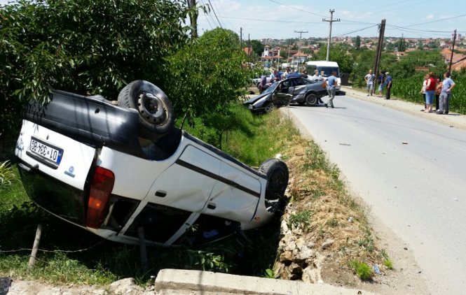 Saobraćajna nesreća u Gračanici, dve osobe povređene