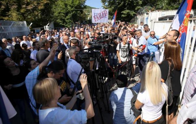KM: Drugi protest podrške Ivanoviću i Delibašiću