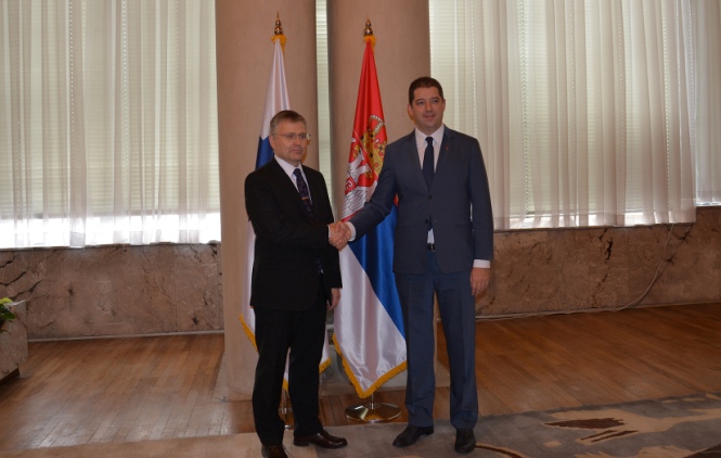 Đurić i Ikonen o dijalogu sa Prištinom i evrointegracijama