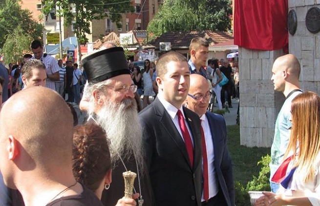 Kosovska Mitrovica: Otkriven spomenik Svetom knezu Lazaru