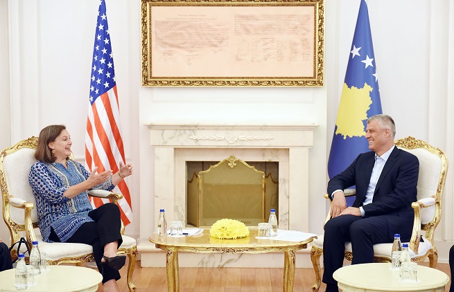 Tači i Nuland razgovarali o demarkaciji