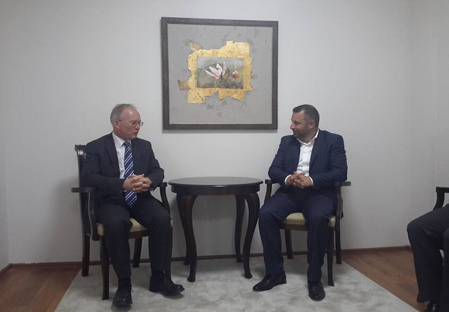 Jevtić sa odlazećim ambasadorom Norveške