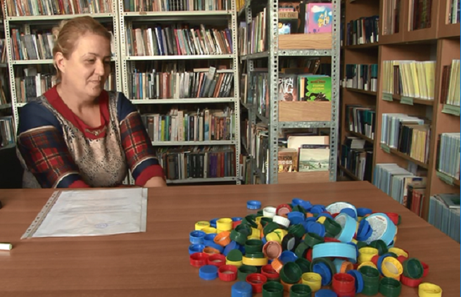 Članovi Biblioteke u akciji “Čep za hendikep“