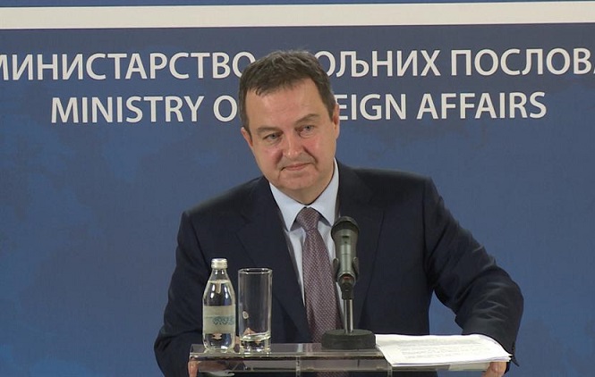 Dačić: Izjava Ise Mustafe dokaz velikoalbanske politike