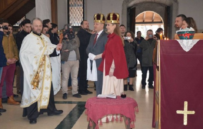 Venčanje Prizrenca u Crkvi Svetog Đorđa