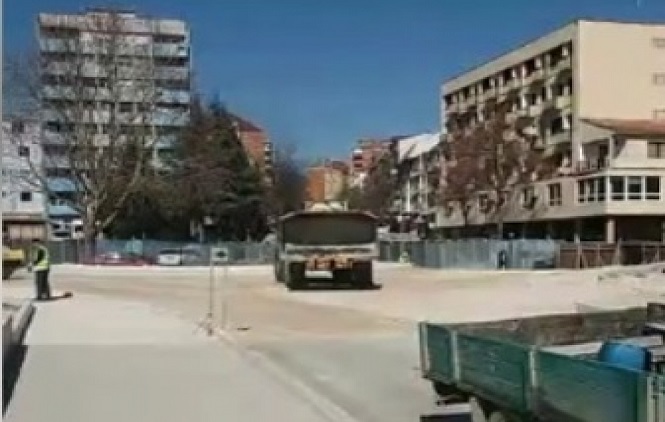 Radovi na mostu pred dolazak Mogerinijeve