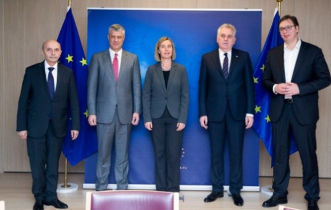 Vučić i Tači razgovarali o poseti Mogerinijeve