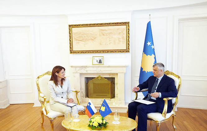 Tači sa ministarkom odbrane Slovenije o vojsci Kosova