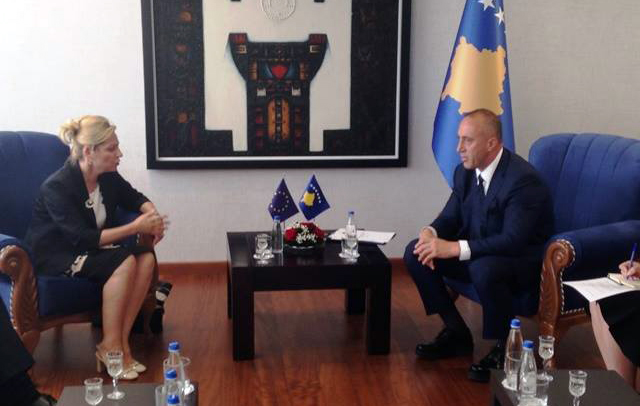 Apostolova razgovarala sa Haradinajem