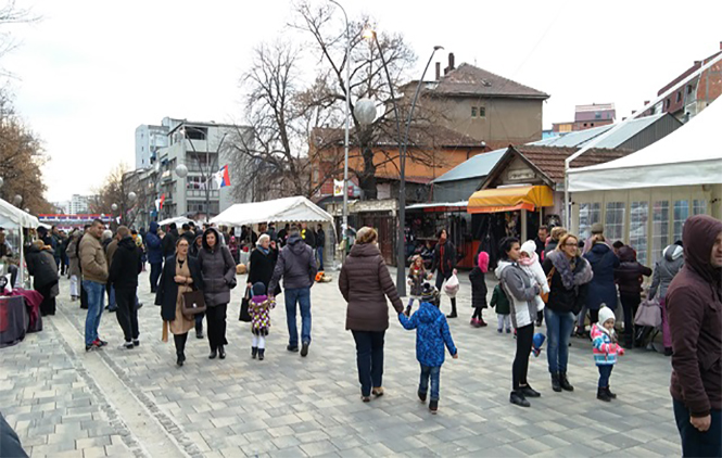 Mitrovica: Počeo Novogodišnji vašar