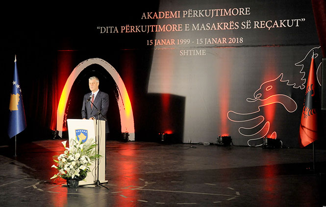 Tači: Račak probudio savest sveta