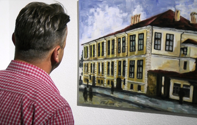 Sećanje na “Staru Prištinu” u slikama mladih umenika