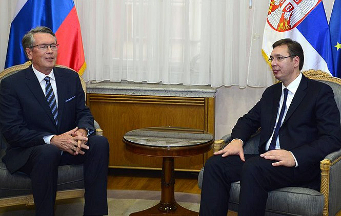 Vučić i Čepurin: Zabrinutost zbog čestih napada na Srbe