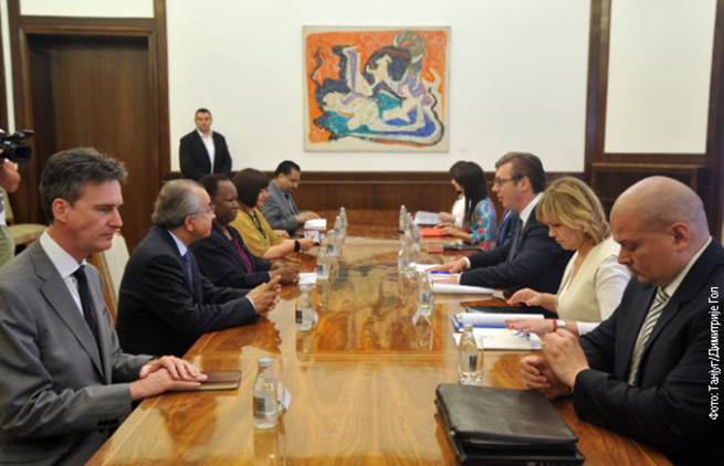 Vučić predao Kejti listu incidenata nad Srbima