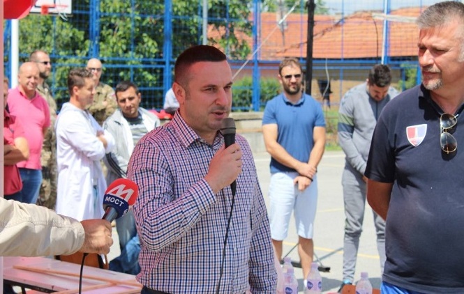 Gradonačelnik Popović otvorio odbojkaški turnir u Donjoj Gušterici
