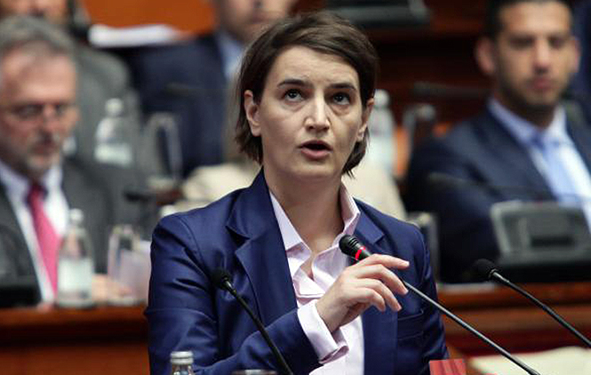 Brnabić: Vlada će „čuvati leđa“ Vučiću u dijalogu