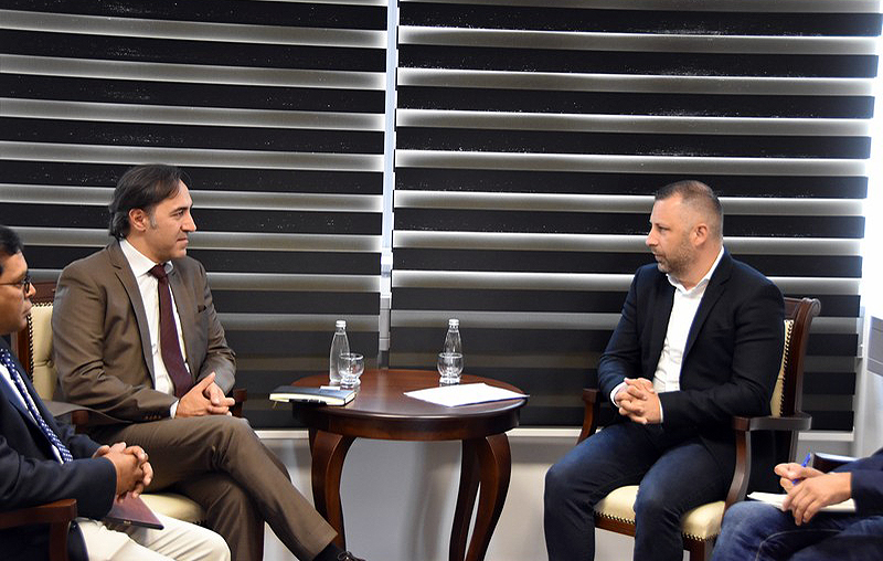 Jevtić se sastao sa novim šefom UNHCR-a na Kosovu