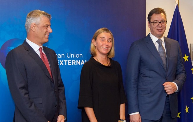 Tači: Razgovori sa Beogradom preko Mogerini