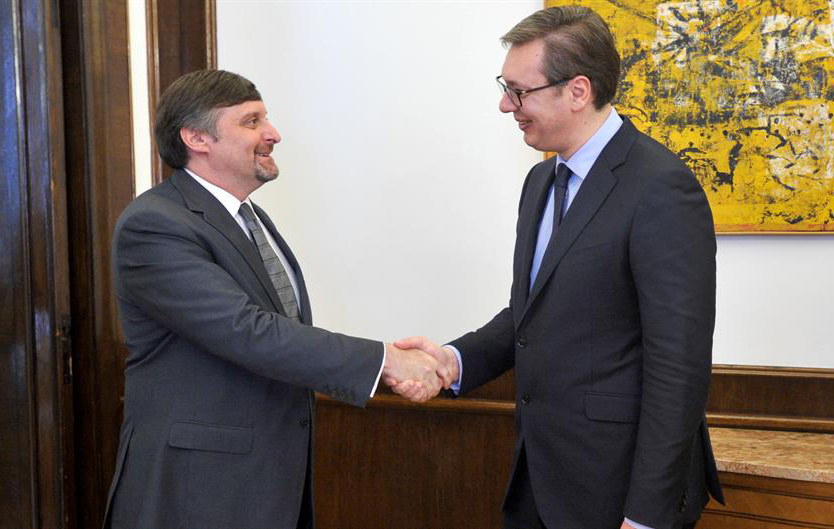 Vučić i Palmer o kosovskoj vojsci