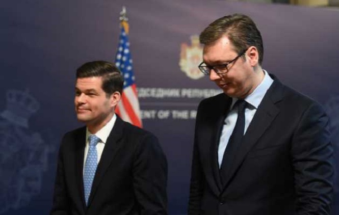 Vučić i Mičel o odnosima Beograda i Prištine