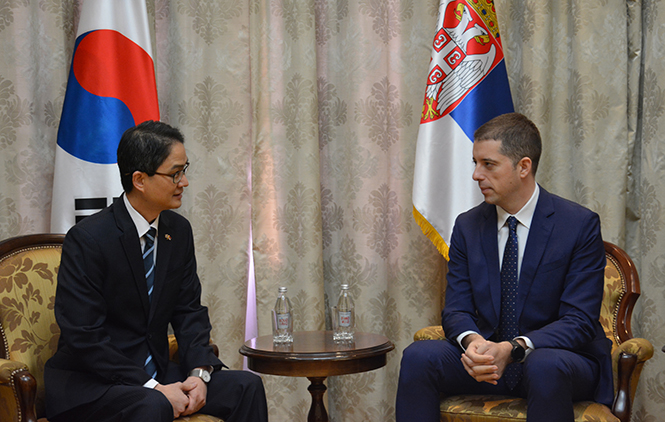 Marko Đurić i Čoe Hjong Čan o bezbednosnoj situaciji