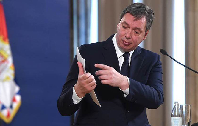 Vučić ponovo optužuje Radu Trajković