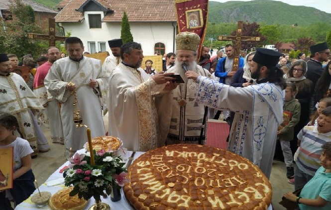 Leposavić: Proslavljena hramovna i opštinska slava Sv. Vasilije Ostroški