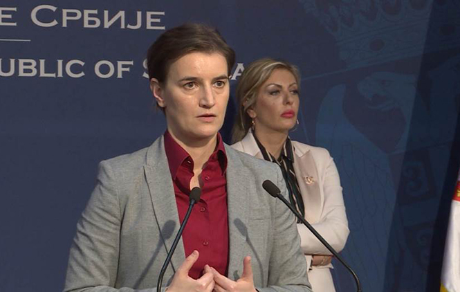 Brnabić: Otići ću na Kosovo kad budem želela