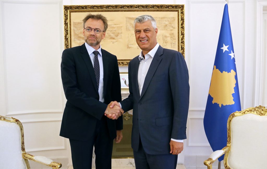 Tači i ambasador Norveške na oproštajnom sastanku