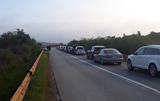 Na prelazu Merdare i jutros gužve