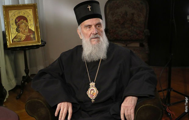Patrijarh Irinej poziva vlast u Crnoj Gori na razum