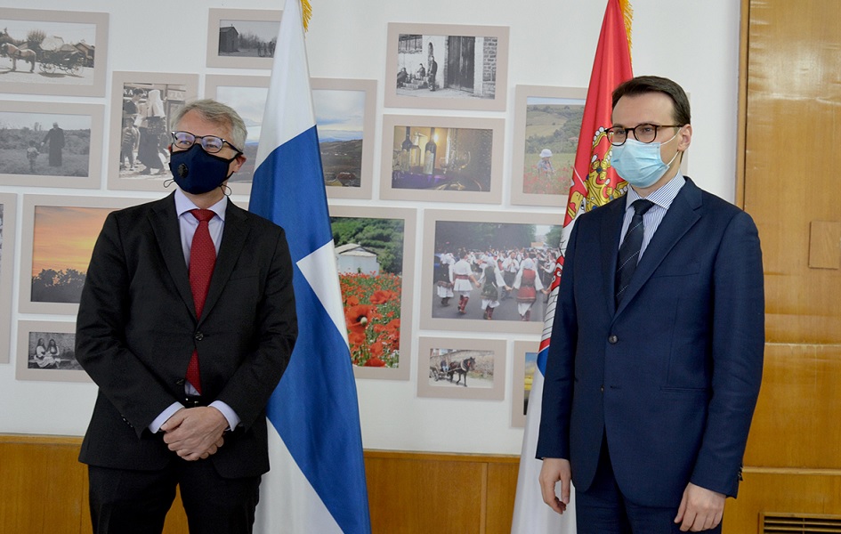 Petković sa ambasadorom Finske o Kosovu