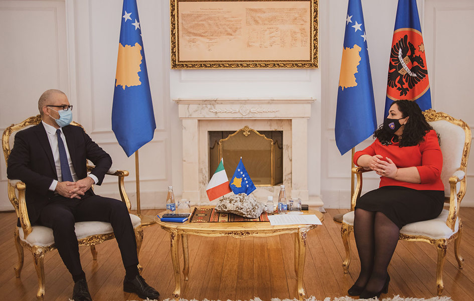 Vjosa i Orlando o kovidu-19 i prioritetima tokom predsedničkog mandata