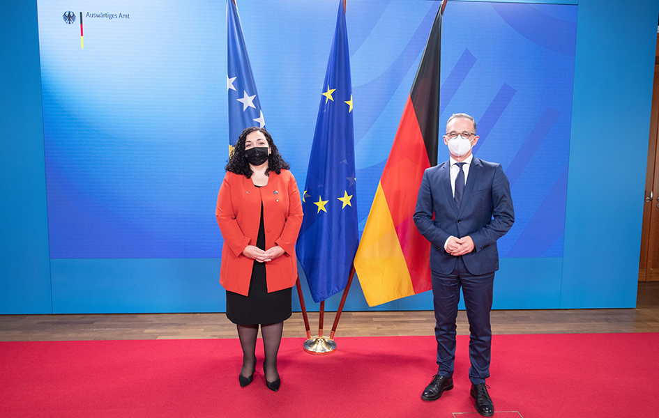 Osmani u Berlinu: Međusobno priznanje sa Srbijom kao rezultat pregovora