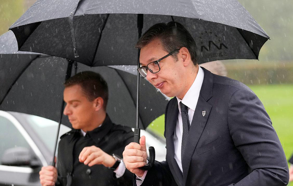 Vučić: Izjava da je Srbija oruđe Rusije je bedan trik