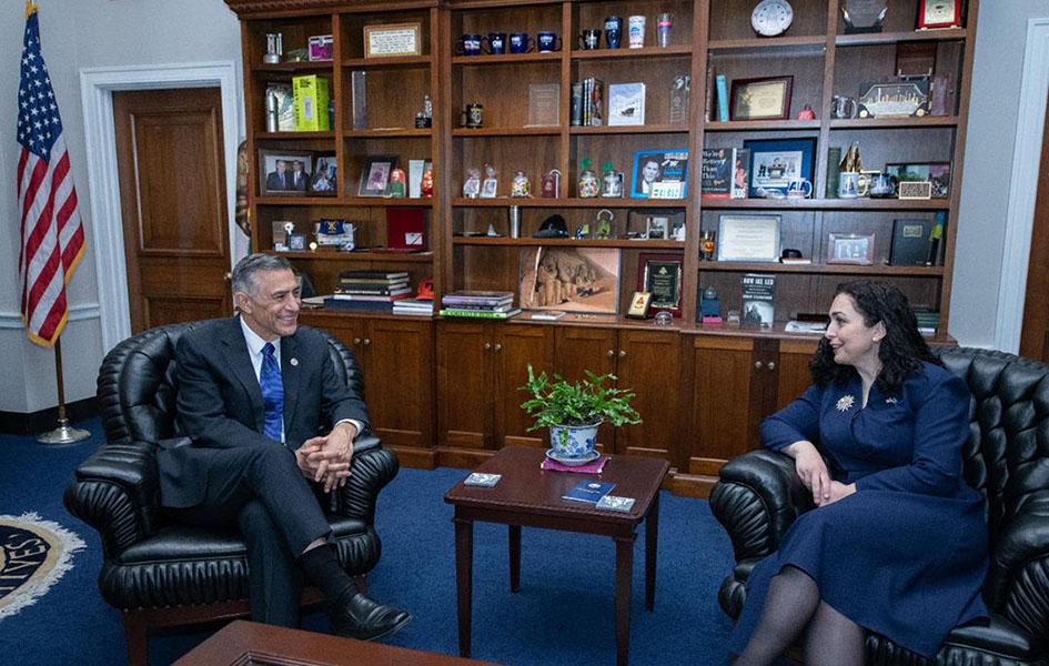 Osmani sa američkim kongresmenima i senatorima o članstvu Kosova u NATO
