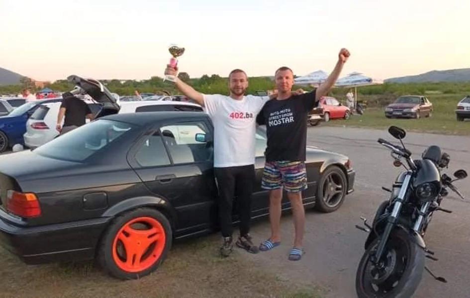 Stevan Milentijević iz Sočanice pobednik auto moto takmičenja u Mostaru