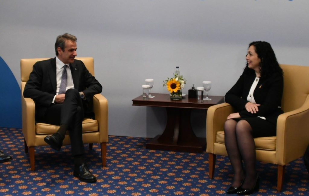 Osmani sa Micotakisom: Kosovo spremno da unapredi odnose sa Grčkom