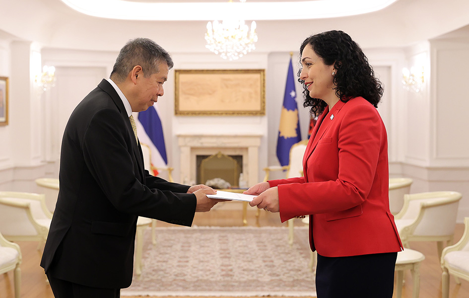 Osmani primila akreditive novog ambasadora Tajlanda