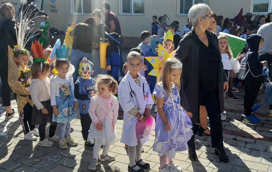 Povodom dečije nedelje u Goraždevcu organizovan maskenbal
