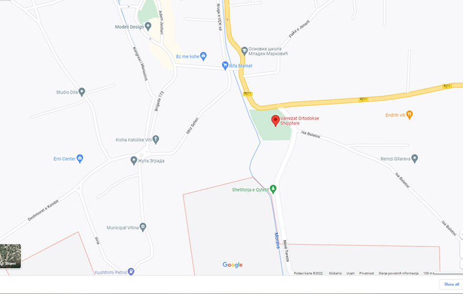Srpsko groblje u Vitini preimenovano u albansko