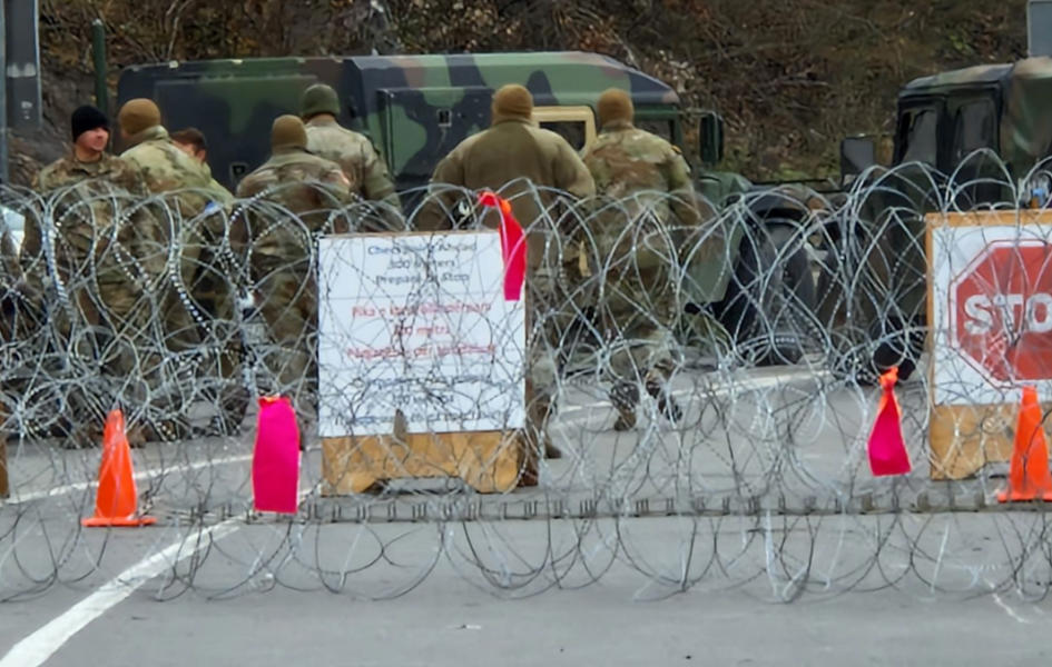 Kfor: Pojačano prisustvo na Jarinju iz bezbednosnih razloga