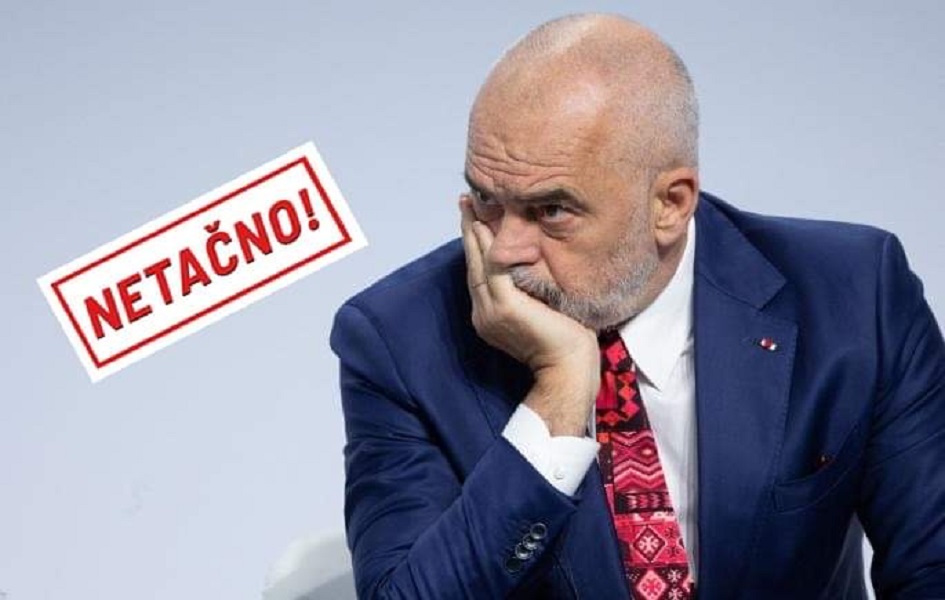 Albanski premijer – od ’’prijatelja’’ do ’’provokatora’’