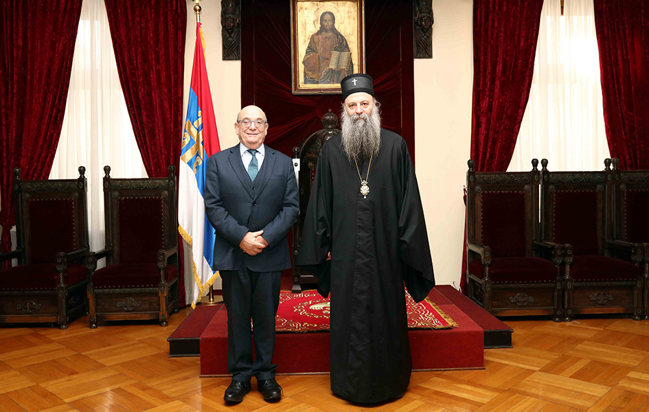 Patrijarh Porfirije sa Pičom: Osnažiti dijalog o svim važnim pitanjima