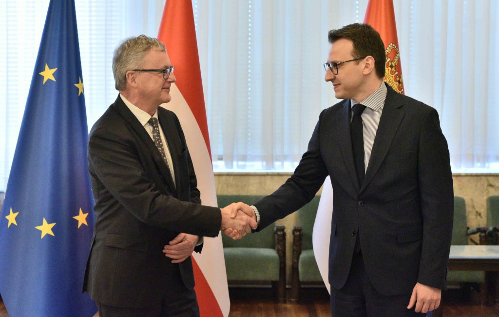 Petković sa Ajgnerom o bezbednosti i problemima Srba na Kosovu