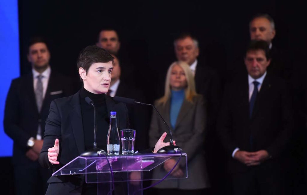 Formiranje ZSO u skladu sa sporazumom uslov za nastavak dijaloga Ana Brnabić (Foto Tanjug STRAHINJA AĆIMOVIĆ)