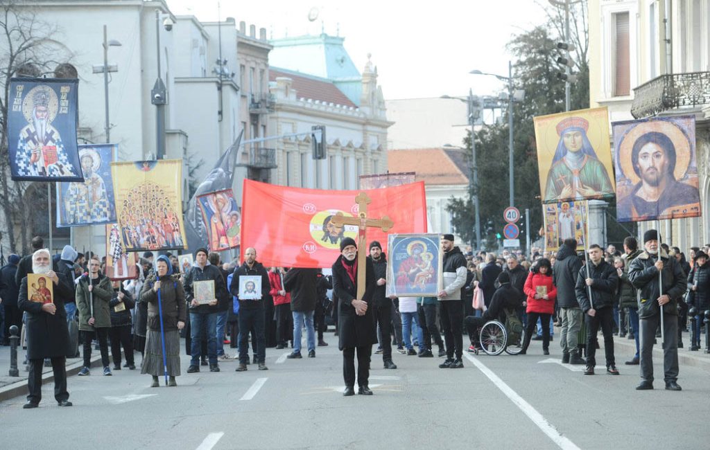 Litija za Kosovo i Metohiju (Foto Tanjug Tara Radovoanović)